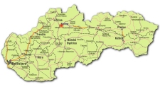 Clik here to get large map of Slovakia